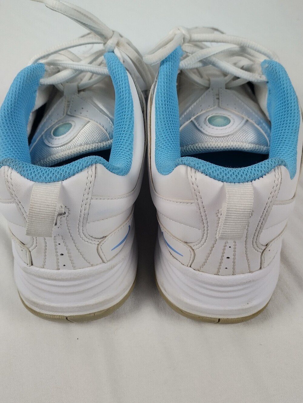 Nike Womens Size 8.5 T Lite VIII 386508-141 White Running Shoes Sneakers Workout - Picture 6 of 13